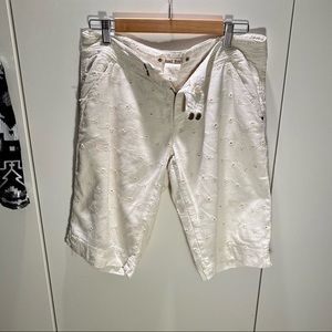 Anthropologie (Hei Hei) eyelet shorts